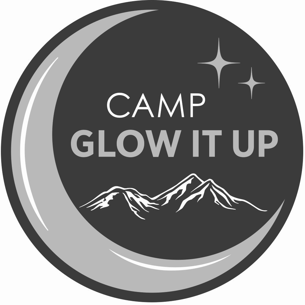 Logo for CAMP GLOW IT UP